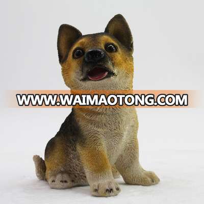 Wholesale custom resin dog piggy bank for sale