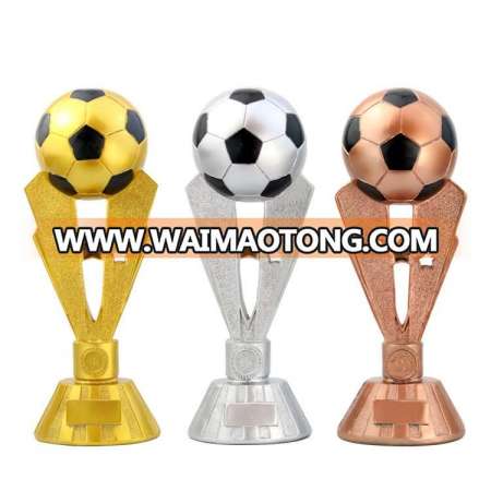 2019 world cup gifts electroplate oem souvenirs sports resin trophies and medals china