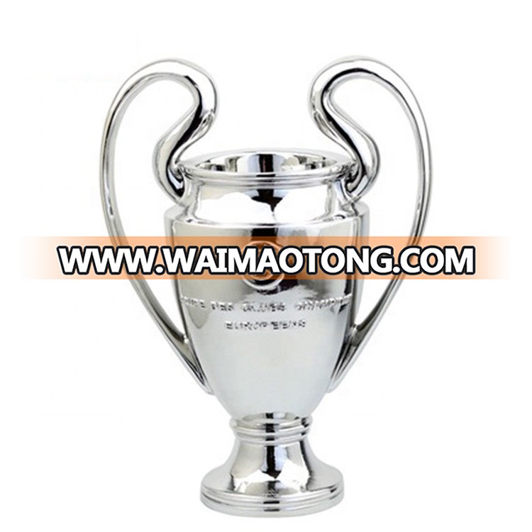 2019 European champions resin craft trophy football crown big ear football cup