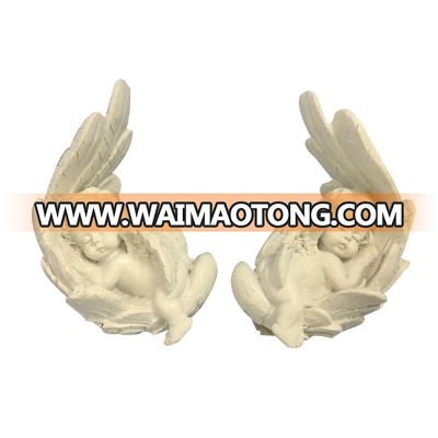 Custom cheap high quality resin little wing angel statue wholesale